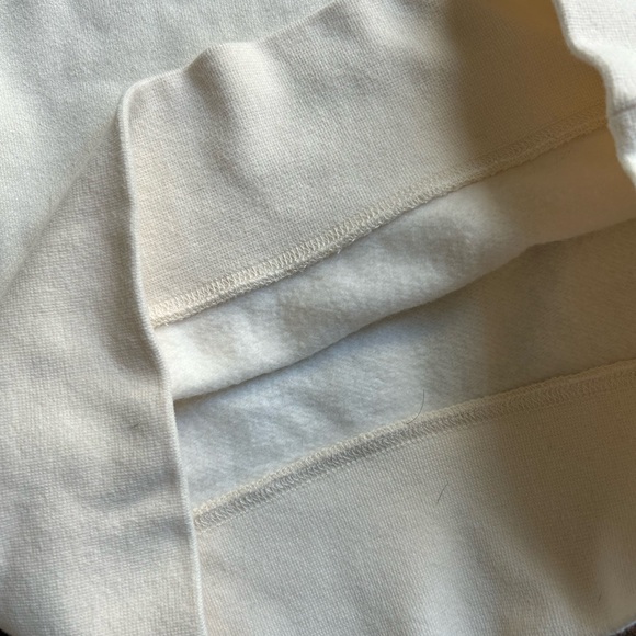 Rails Blaire Mock Neck Long Sleeve Sweatshirt, cream, size XS, NWOT - Picture 8 of 12